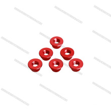 Nuts de canon en aluminium couleur rouge Ar15